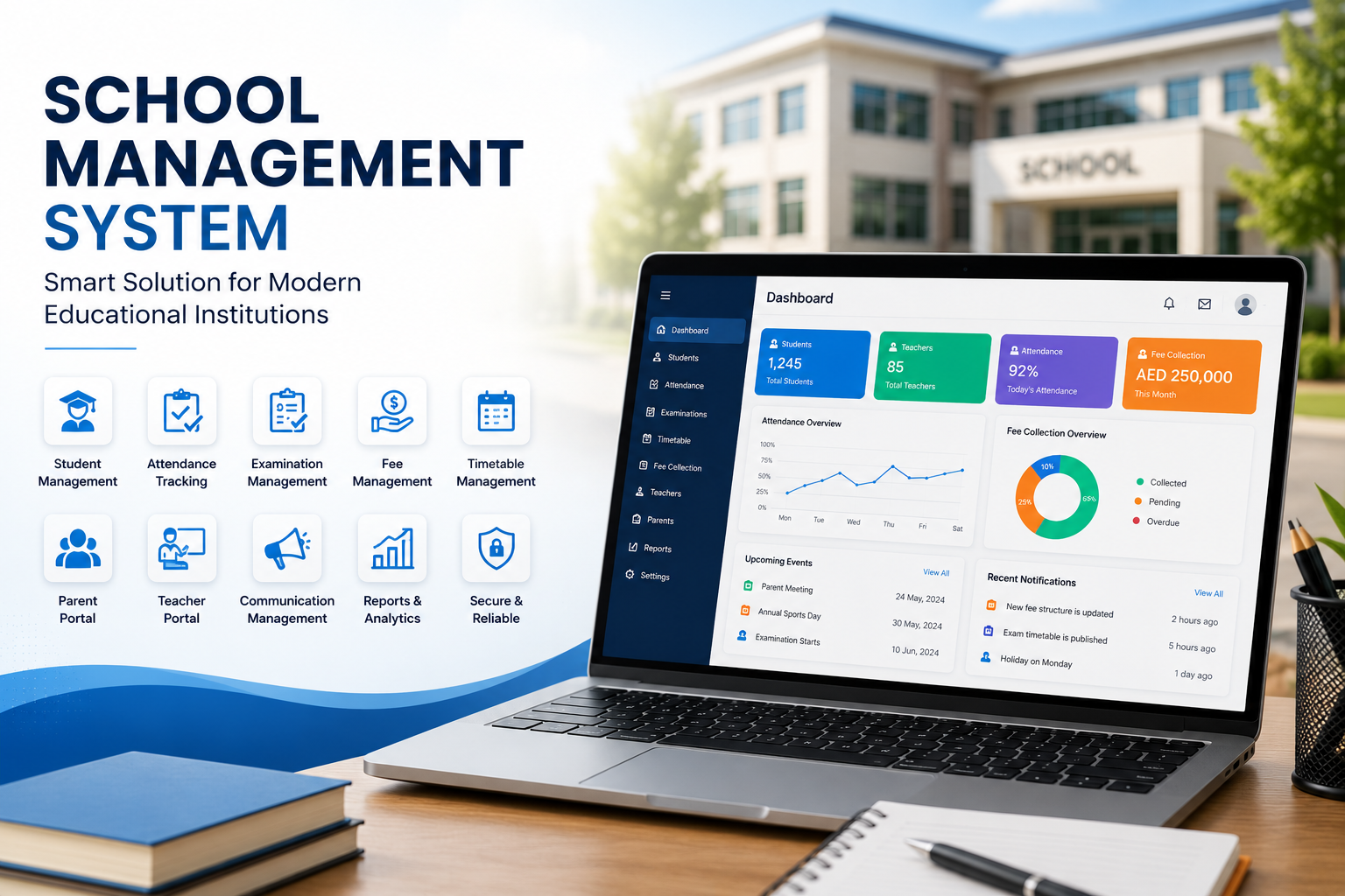 School Management System Dubai | School ERP UAE